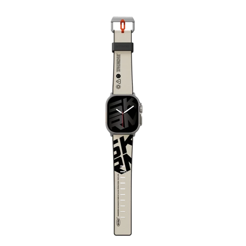 SKINARMA APPLE WATCH ULTRA STRAP ~ SPUNK IVORY