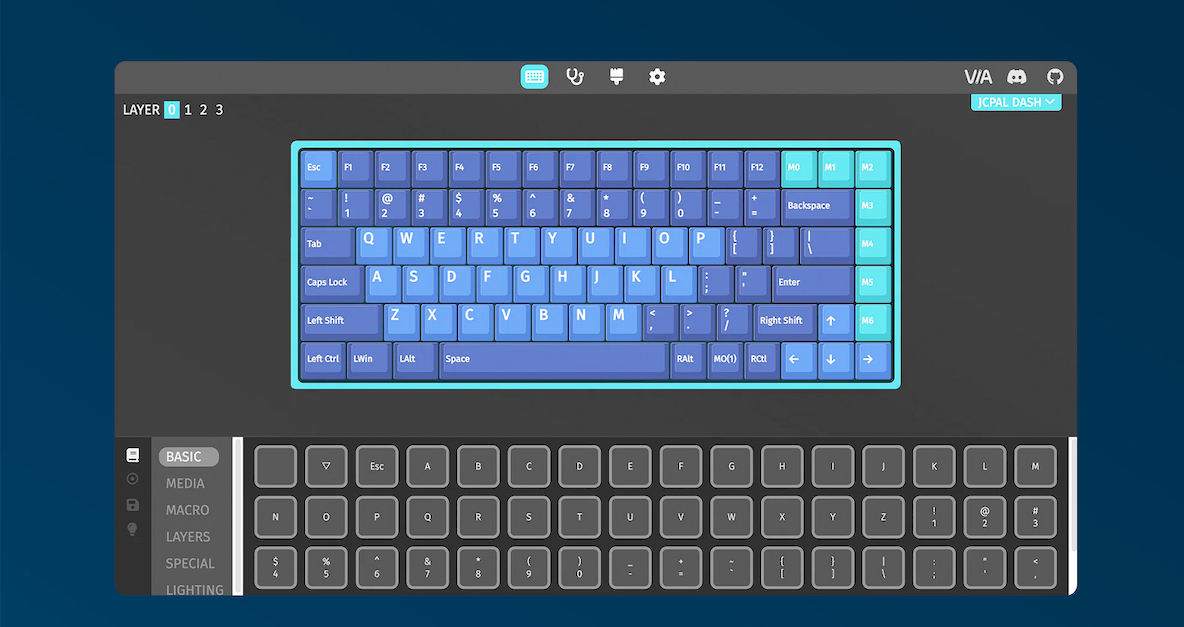JCPal Dash Wireless Shortcut Keyboard - Adobe Photoshop Dash_-_5_-_MakeItYours