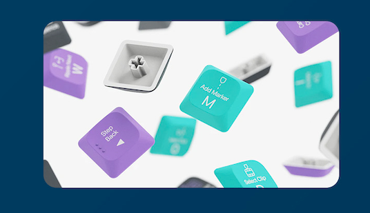 JCPal Dash Wireless Shortcut Keyboard - Adobe Photoshop Dash_-_6_-_3