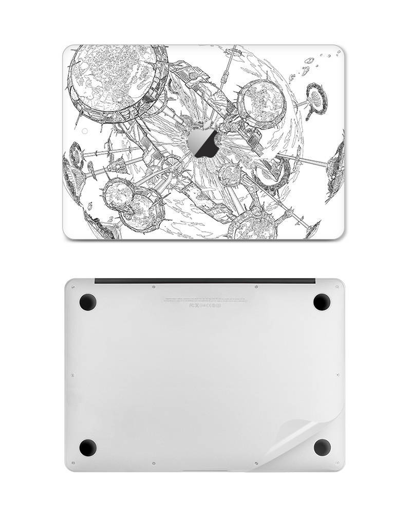 JCPal ElloArtist Space Castle(White) MacBook Pro 13 - 2020