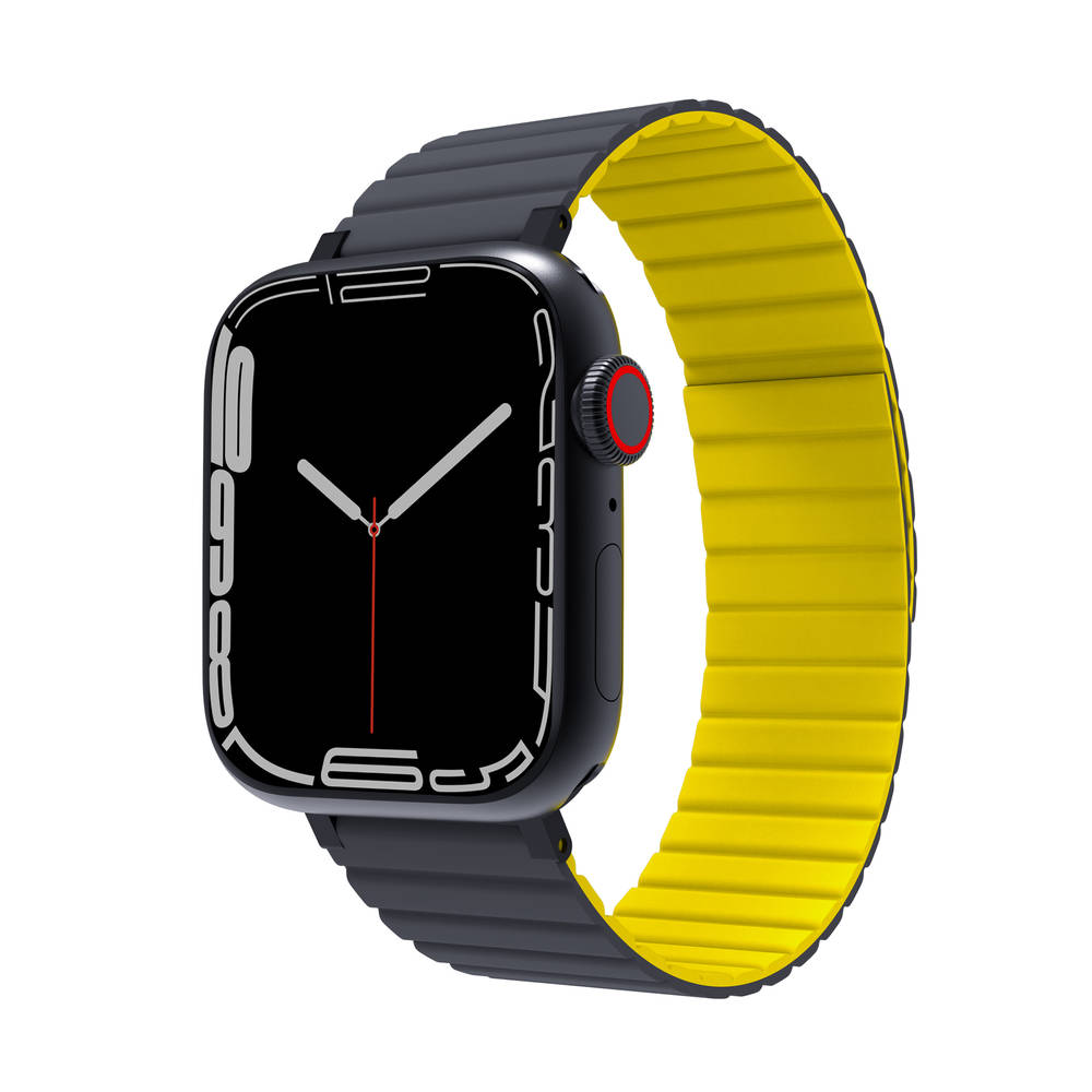 JCPal FlexForm Apple Watch Band for Gray/Yellow (38/40/41mm)