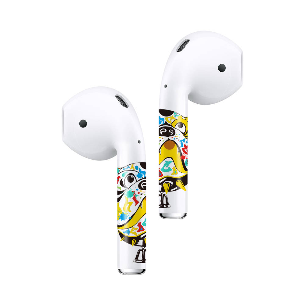 RockMax Art Skins Cute Dog with applicator for AirPods 1/2