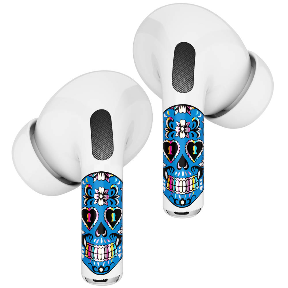 RoxkMax Art Skins Skull Holo with applicator for AirPods Pro 2/ Pro