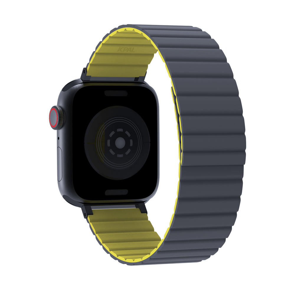 Black and yellow apple watch online band