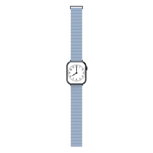 JCPal FlexDuo Apple Watch Band (Powder Blue) for Apple Watch 1-8th, SE1-2nd (38/40/41mm)