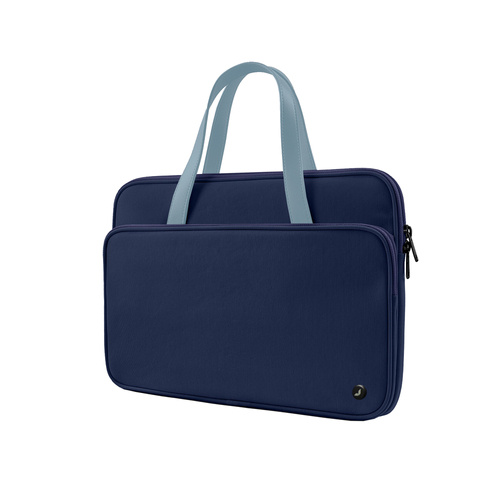 JCPal Milan briefcase Sleeve for 13/14-inch, Midnight-Blue