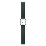 JCPal FlexDuo Apple Watch Band (Black/Midnight Green) for Apple Watch 1-8th, SE1-2nd (38/40/41mm)