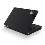 JCPal MacGuard Two-in-One Skin Set (Space Black, Top skin+Back skin) for MacBook Pro14(M1,2021/M2 -M3,2023)