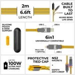 Rolling Square - inCharge XL 2m Yellow