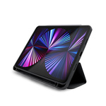 JCPal DuraPro Protective Case with Pencil Holder/Black/for i Pad Pro11-inch(2021)