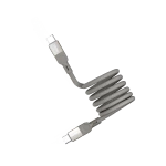 MOMAX Mag.Link 100W USB-C to USB-C Magnetic Cable 1m (Titanium)