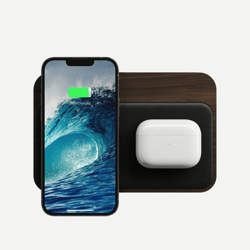 Nomad Base Station with Mag Alignment V3, walnut