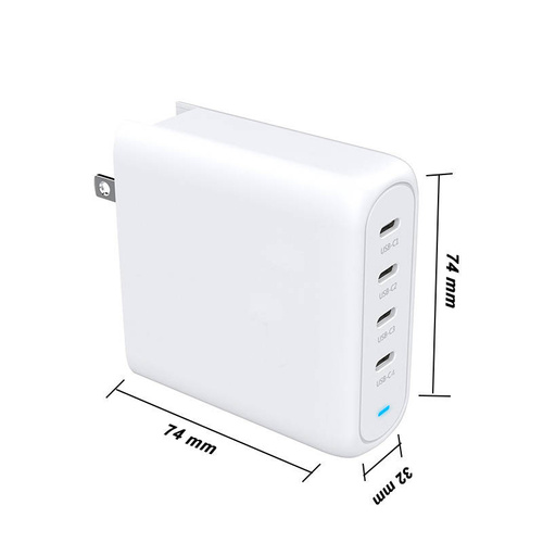 Hi5 135W PD Adapter 4x USB-C 100W Max on OnePort