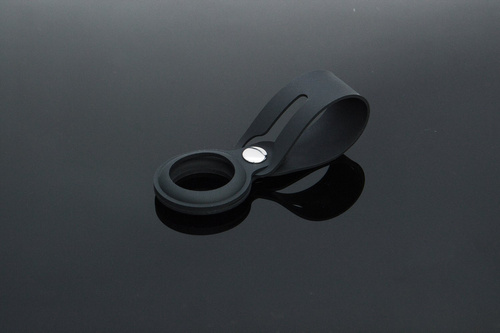 Hi5 - AirTag Silicon Stripe - czarny