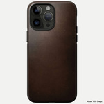 Nomad Rugged Case MagSafe iPhone 14 Pro - brązowy
