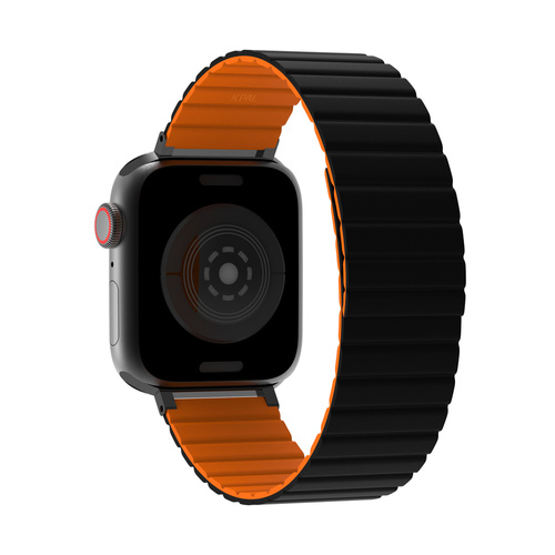 JCPal FlexForm Apple Watch Band for Black/Orange (38/40/41mm)