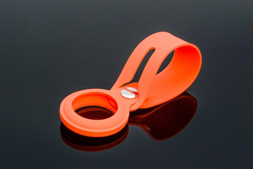 Hi5 - AirTag Silicon Stripe - red