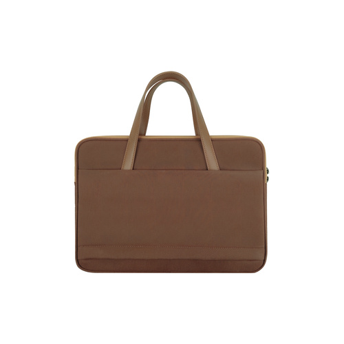 JCPal Milan briefcase Sleeve, for 13/14-inch, Sepia Brown