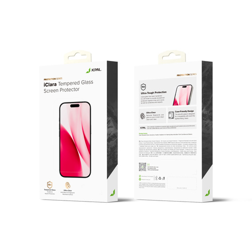 JCPal iClara Glass Protector iPhone 17 Air