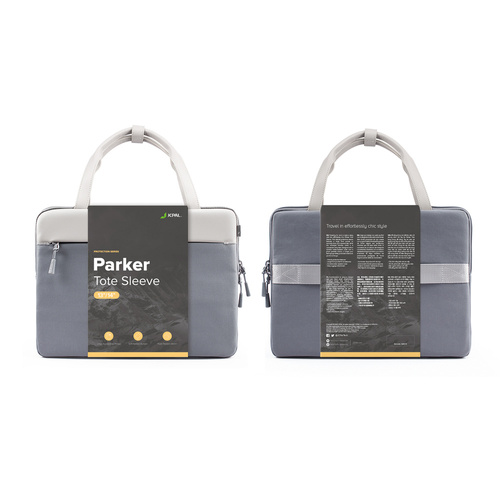 JCPAL Parker Tote Sleeve - Profesjonalna torba na laptopa - 13/14" - Stone