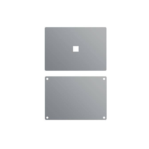 JCPAL FlexGuard Protective Skin Set for Surface Laptop 13.5" Platinum
