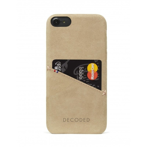 Etui skórzane Decoded (Sahara) - DECODED Leather Back Cover for iPhone 8 / 7 / 6S