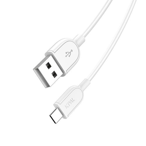 JCPal Classic USB-A to USB-C Cable (1M) White