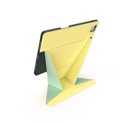 JCPal SlimFlex Folio Case with Pencil Holder (Sand Yellow/Green)) for iPad Pro11- inch(1-4th,2018-2022) /iPad Air 10.9-inch(4-5th,2020/2022)
