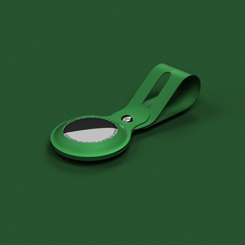 Hi5 - AirTag Silicon Stripe - green mint