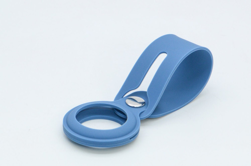 Hi5 - AirTag Silicon Stripe - niebieski