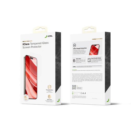 JCPal iClara Glass Protector iPhone 16