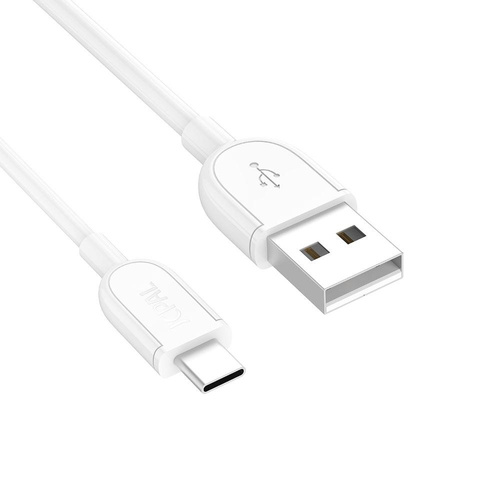 JCPal Classic USB-A to USB-C Cable (1M) White
