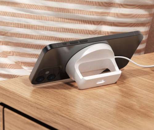 JCPal EasyOn MagSafe Grip Stand (White)