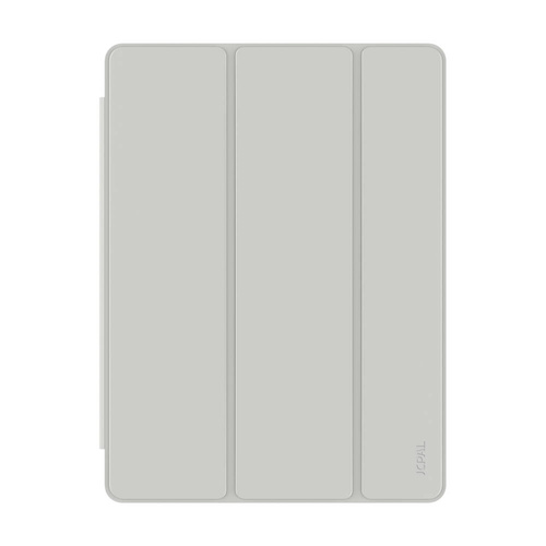 JCPAL DuraPro Protective Folio Case for iPad Air 13-inch (M2,2024) - Light Grey
