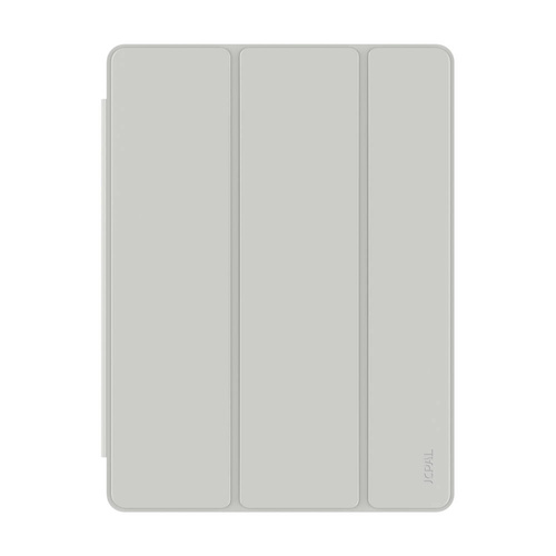 JCPAL DuraPro Protective Folio Case for iPad Air 13-inch (M2,2024) - Light Grey