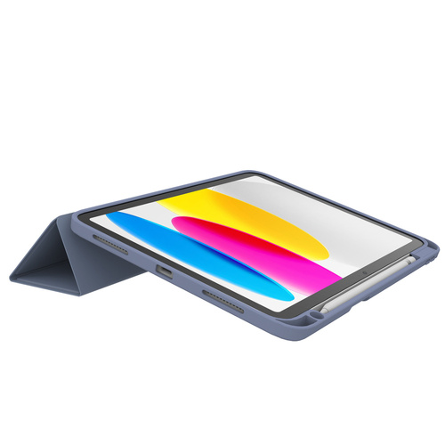 JCPAL DuraPro Protective Folio Case for iPad 10.9"/iPad 11" 11gen Lavender Purple