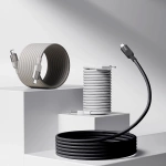 MOMAX Mag.Link 100W USB-C to USB-C Magnetic Cable 2m  (Titanium)
