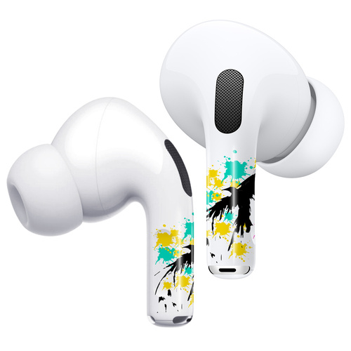 RockMax Art Skins Crow with applicator for AirPods Pro 2/ Pro 