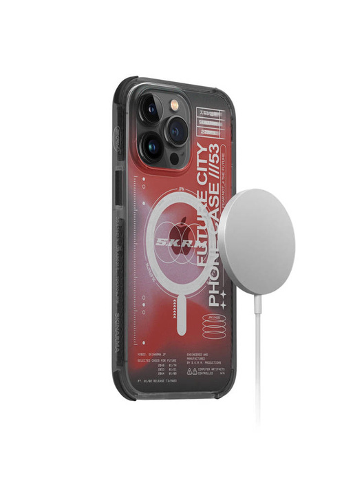 SKINARMA IPHONE 14 PRO SHORAI MAG-CHARGE RED