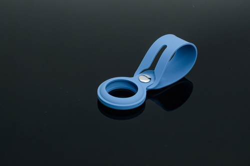 Hi5 - AirTag Silicon Stripe - niebieski