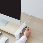 Pout Fast Charging Hub Monitor Stand