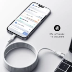 MOMAX Mag.Link 60W USB-C to USB-C Magnetic Cable 1m  (Gold)