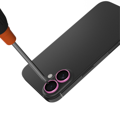 JCPal Preserver Camera Lens Protection - iPhone 16 /16 Plus - (Pink)