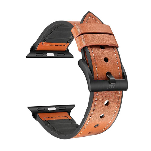 JCPAL - Gentry Leather Band (brązowy) - 42mm, 44mm