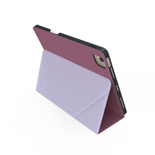 JCPal SlimFlex Folio Case with Pencil Holder (Purple Smoke/Lilac) for iPad Pro11- inch(1-4th,2018-2022) /iPad Air 10.9-inch(4-5th,2020/2022)