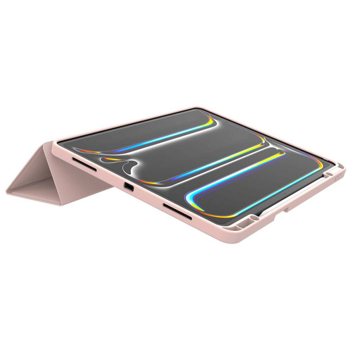 JCPAL DuraPro Protective Folio Case for iPad Pro 13-inch (M4,2024) - Pink
