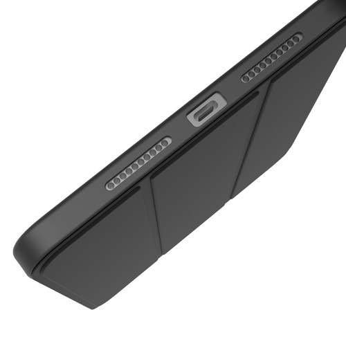JCPAL DuraPro Protective Folio Case for iPad Air 11-inch (M2,2024) - Black