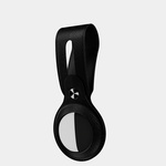 HI5 Long  Leather AirTag Case Black