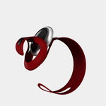 Hi5 - AirTag Silicon Stripe - rose red