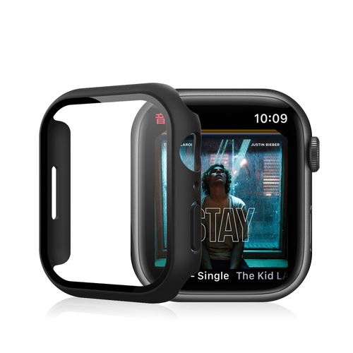 Hi5 Defender Black - Etui ochronne ze szkłem dla Apple Watch 45 mm (seria 7)